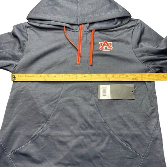 NWT OTS Auburn Tigers 1/4 Zip Movk Neck Hoodies Woman’s L Black/Navy Orange NCAA - Picture 6 of 11